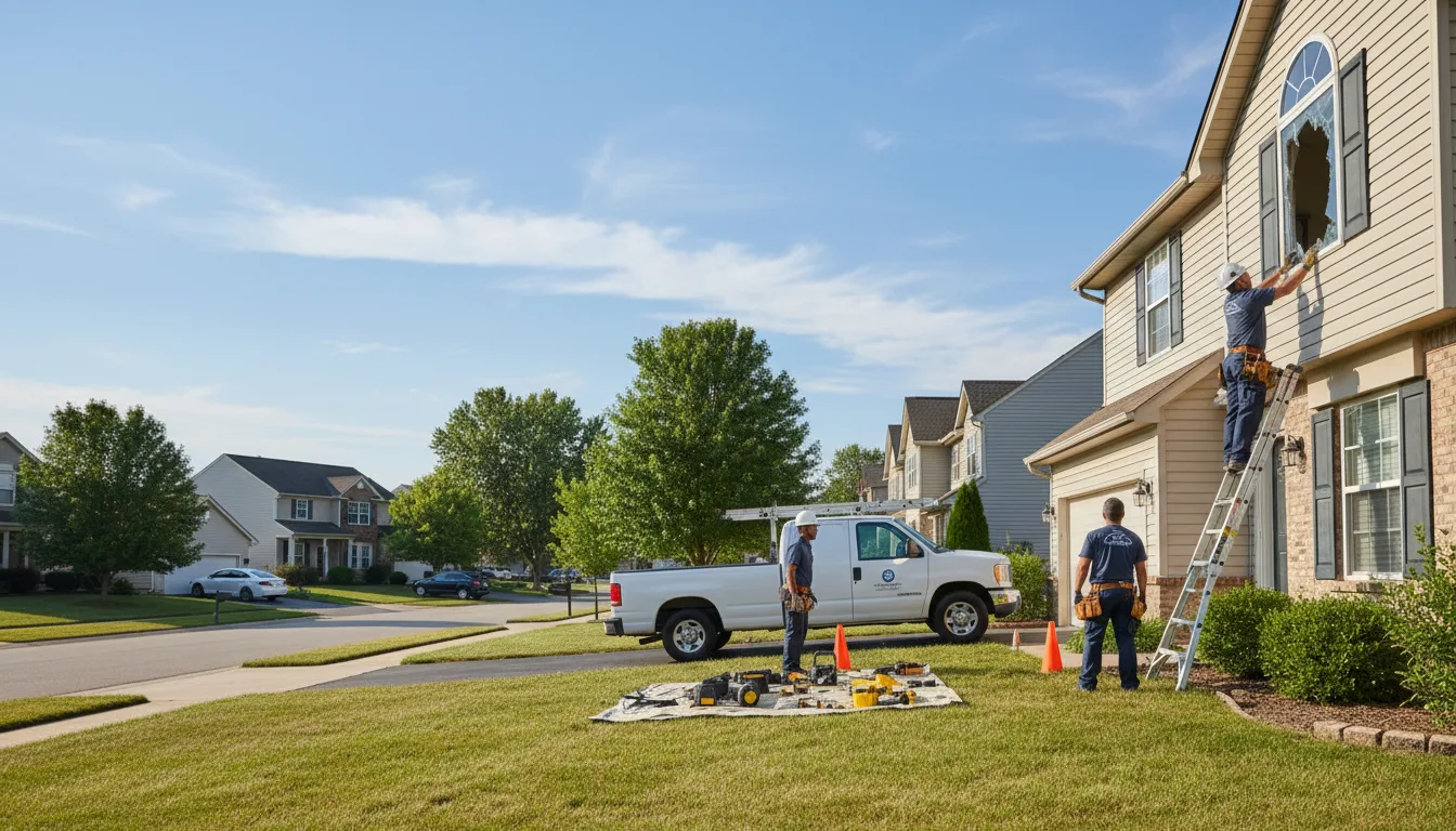 Expert window installer providing residential service in Bonlee, NC